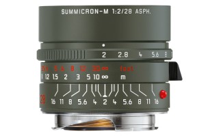 徕卡推出28mm f/2 Reporter *** 版 军绿色外观