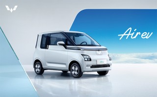五菱Air ev正式亮相：双门两座布局 2022年内上市
