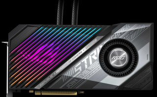 ROG Radeon RX 6800 XT非公版显卡曝光：满满的科幻风