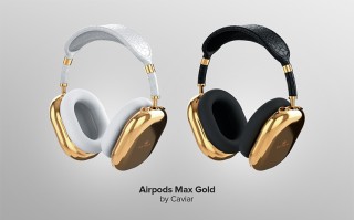 俄罗斯奢侈品公司Caviar推出"纯金"版AirPods Max 售价超70万元