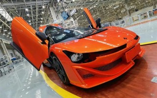 埃安Hyper SSR实车现身生产线 预售128.6万元起
