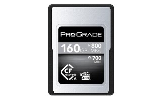ProGrade Digital推出CFA卡 仅有160GB一个容量