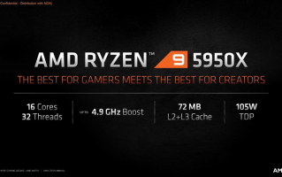 加量又加价：AMD发布锐龙5000处理器