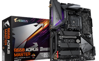 高中低CPU全系通吃：技嘉上架B550 AORUS MASTER主板
