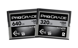 ProGrade更新三代CFast 2.0卡 更大提供640GB