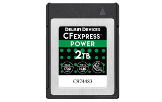 刷新存储卡记录 Delkin CFexpress Power卡容量达2TB