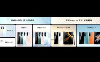 荣耀80系列与Magic Vs新机正式发布 1.6亿像素影像与鲁班铰链各显神通