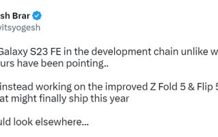 三星将推出三折叠的折叠屏手机，或于今年晚些时候发布