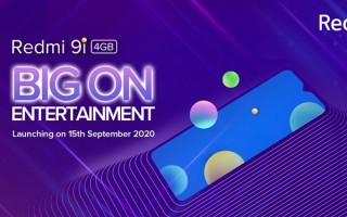 Redmi 9i将于9月15日在印度发布，搭载MIUI12操作系统