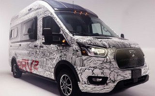 Winnebago展示eRV2概念车 展示房车完全电动化趋势