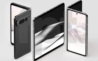 谷歌首款折叠屏手机，Pixel Fold渲染图曝光，或于明年5月份发布