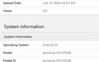 三星Galaxy Tab S10 Ultra被爆跑分数据，或在2个月后发布