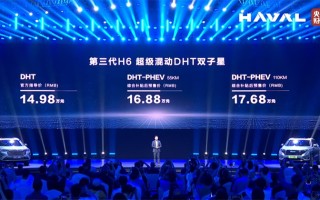 第三代哈弗H6 DHT正式上市 售价14.98万元起