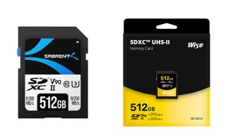 Sabrent推出SD UHS II存储卡 容量达512GB