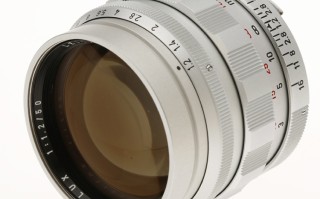 徕卡下月发售Noctilux M 50mm f/1.2 *** 版镜头 价格超50 0.95