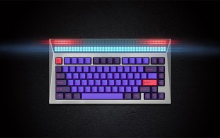李楠打造怒喵机械键盘CYBERBOARD 配备自定义LED面板