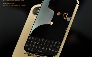 BlackBerry黑莓概念手机曝光，直角边框，自带显示屏键盘