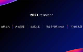 亚马逊云科技re:Invent全球大会：发布三项自研技术，六项全新功能
