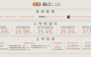 21.59万起，全系标配后轮转向！全新智己LS6上市