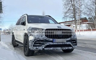 之一次觉得4.0T V8不给力！新款梅赛德斯-AMG GLS 63谍照曝光