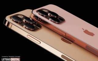iPhone 13 Pro高清渲染图曝光，新增日落金和玫瑰金两种配色