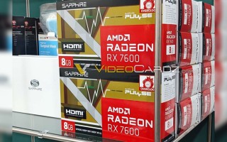 AMD Radeon RX 7600显卡上架：8GB显存，售价约2800元