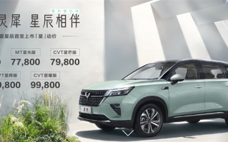 五菱首款银标SUV&mdash;&mdash;五菱星辰正式上市