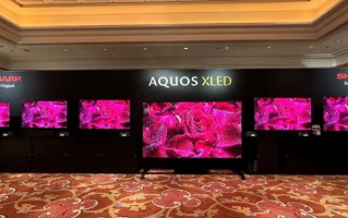 CES 2023 | 夏普发布120英寸电视，同时带来新能源以及汽车相关技术