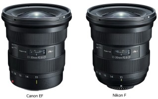 图丽发布atx-i 11-20mm F2.8镜头 CF APS-C画幅超广新选择