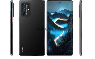 华为P50 Pro渲染图曝光，抛弃胶囊型大挖孔屏，颜值有提升