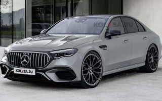 六缸PHEV  梅赛德斯-AMG E63渲染图曝光