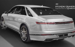 全新现代Grandeur假想图曝光 有望推出插混车型
