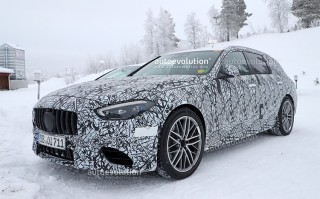 全新梅赛德斯AMG C 63 Estate谍照曝光 有望年内发布
