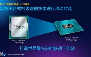 英特尔发布12代酷睿HX处理器：面向发烧级移动市场