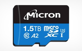 美光i400 microSD卡容量新高 达到1.5TB