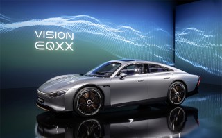 奔驰VISION EQXX概念车正式发布 史上更低风阻系数