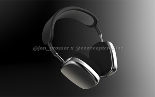 苹果AirPods Studio渲染图曝光：采用金属及皮革材质 或支持主动降噪