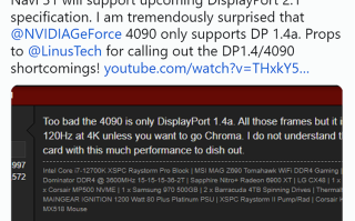 传闻AMD RDNA 3 GPU有望支持DisplayPort 2.1输出