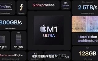 苹果M1 Ultra处理器跑分曝光，单核性能领先英特尔明显