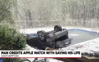 车祸检测功能上大分 Apple Watch挽救驾驶员一命