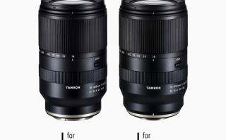 腾龙发布新天涯镜18-300mm F/3.5-6.3 提供E、X卡口