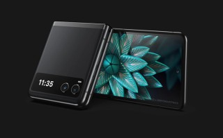 疑似moto Razr Lite折叠屏渲染图曝光 与后置双摄平行融合