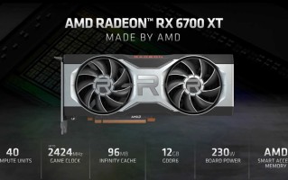 AMD官宣Radeon RX 6700 XT显卡：性能超2080 SUPER，3699元起