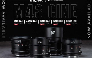 老蛙推出五款M43电影镜头 涵盖超广、微距多类产品
