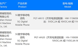 荣耀Magic5系列或将全系标配66W充电器 更高提供16GB内存版本