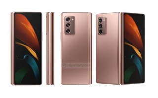 三星Galaxy Z Fold 2渲染图曝光  或保留侧面解锁按键