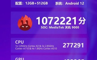 vivo新机现身安兔兔：搭载天玑9000处理器，跑分达107万
