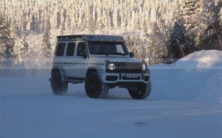 梅赛德斯AMG G 63 4x4&sup2;低伪装谍照曝光 有望年内发布
