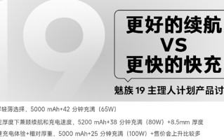 魅族19研发项目已新建文件夹 充电功率将进一步提升