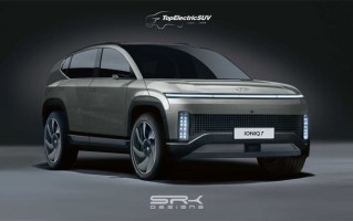 现代IONIQ 7最新假想图曝光 有望于2024年上市